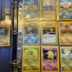 Vintage Pokemon Cards