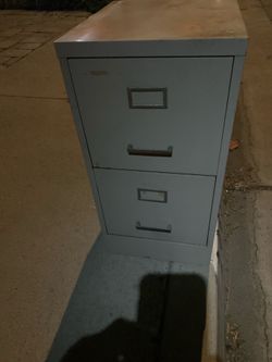 File cabinet, two drawers