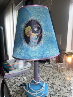 Frozen Lamp (Elsa, Olaf And Ana)