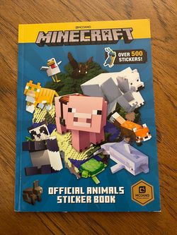 Minecraft Official Animals Sticker Book - See Description!!
