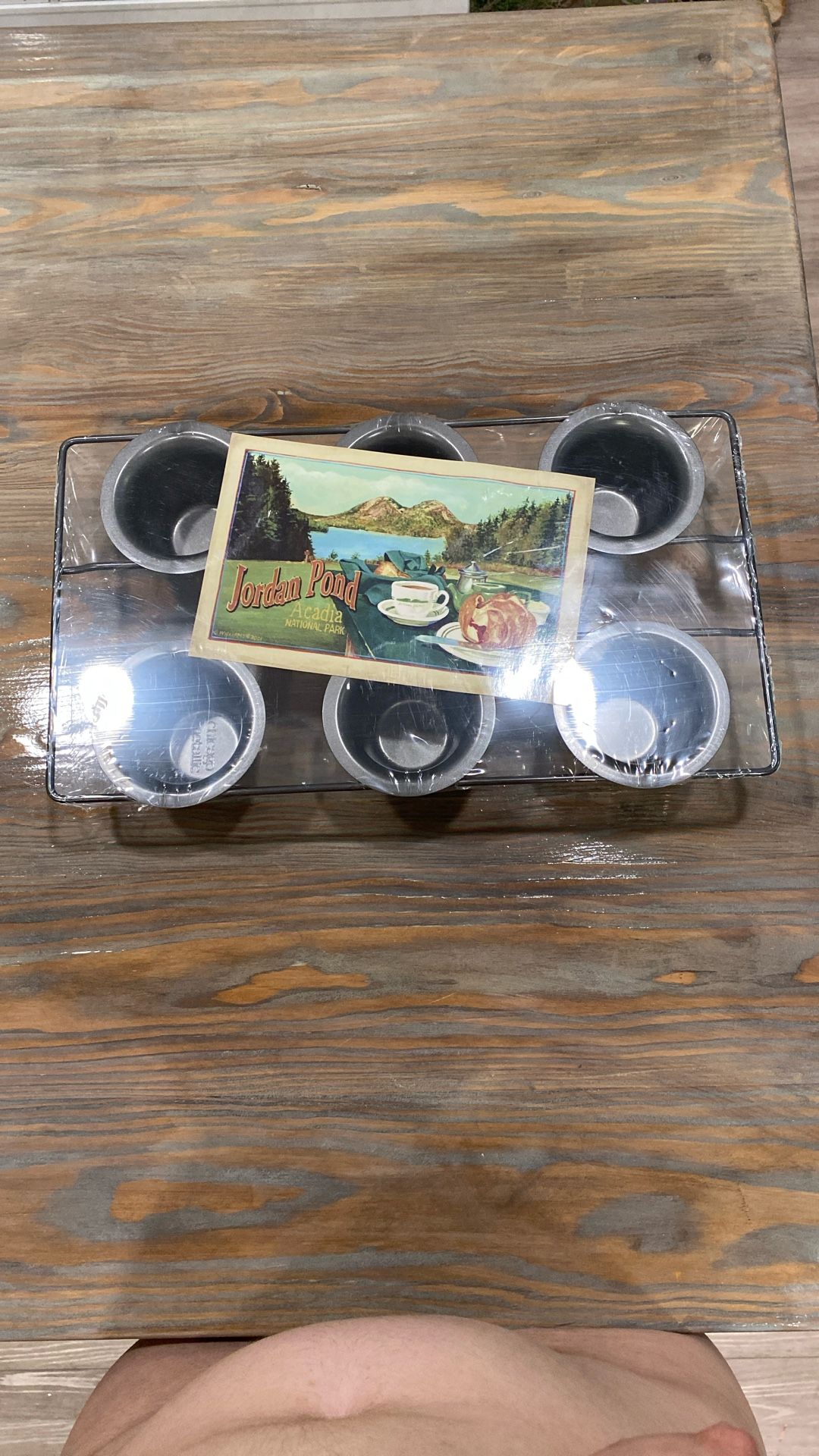 Popover Pan, Original From Jordan Pond, Acadia National Park, Maine