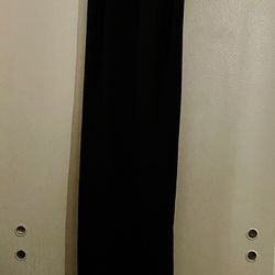 Woman Size Medium Black Long Tank Dress