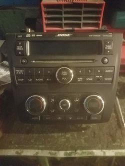 Nissan Altima radio