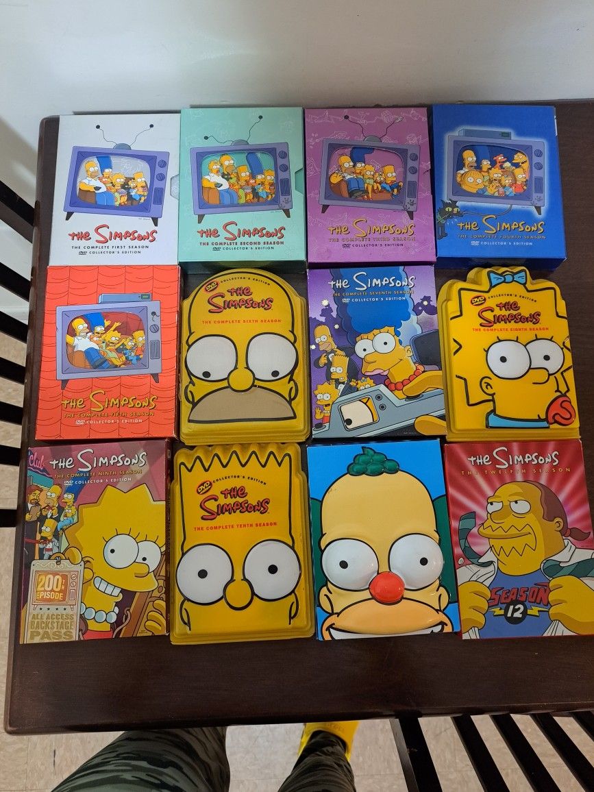 Simpsons DVD Set Seasons 1-12