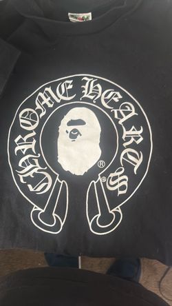 BAPE x Chrome Hearts Collab Graphic T-Shirt