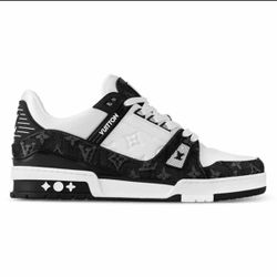 Louis Vuitton LV Trainer Sneakers Black White