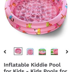 Three Ring Inflatable Pool
