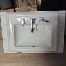 Bathroom Sink With Kohler Fixtures