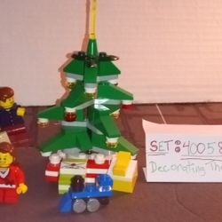 Lego Set 40058 Decorating The Tree