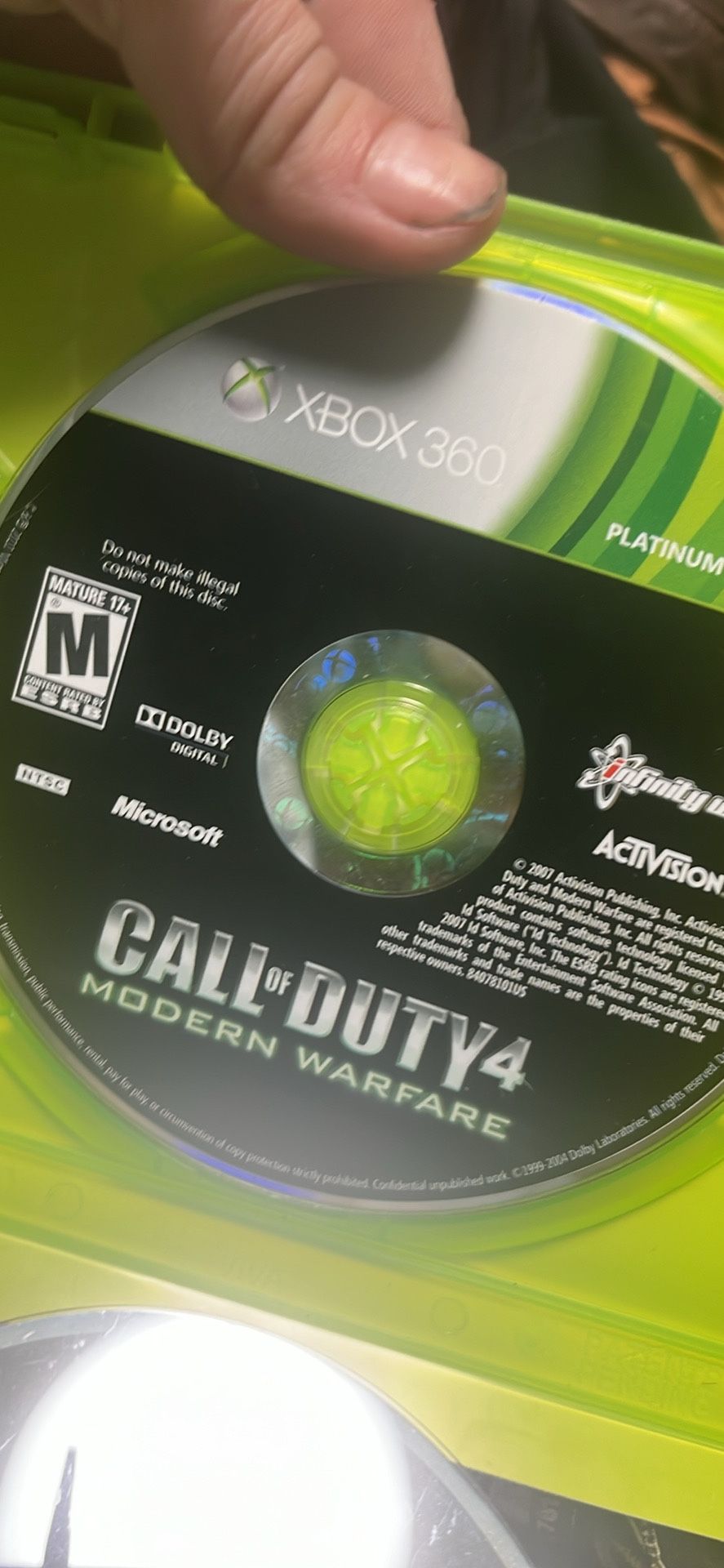 Xbox 360 Games And One Ps4 OneWii Game