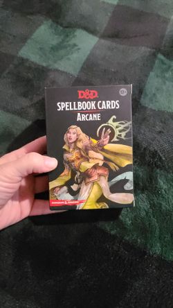D&D Spellbook Cards Arcane