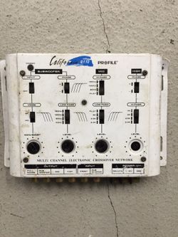 Multi channel car crossover