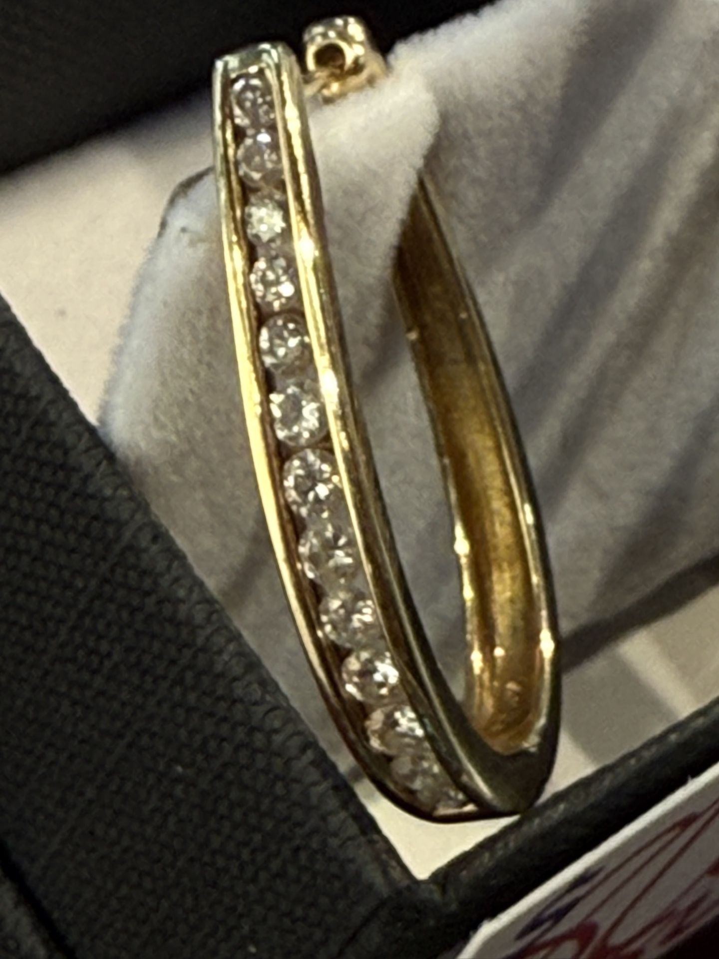 14k Diamond Earrings