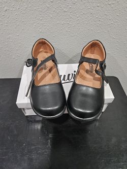 Size 3 Black Uniform Shoes