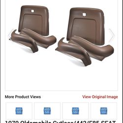 New 1970 Cutlass Seat Back And Apron Kit
