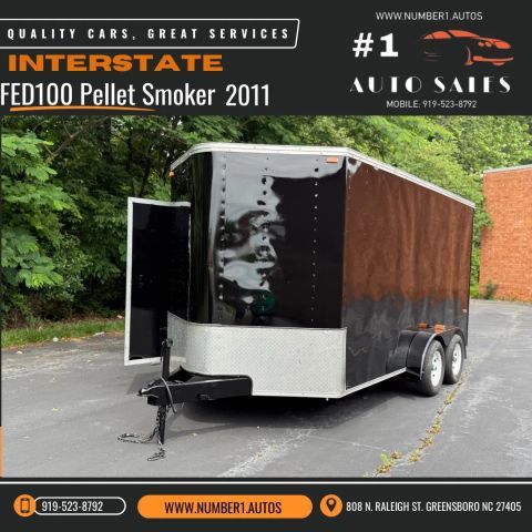 2011 INTERSTATE FED100  Pellet Smoker