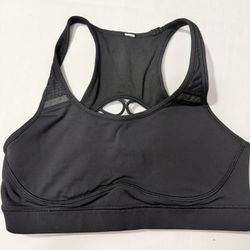 Lululemon Black Criss Cross Back Sports Bra