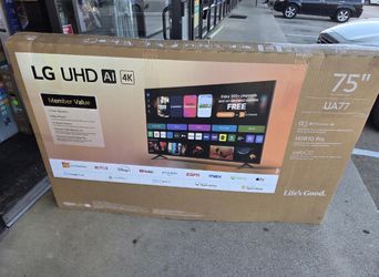 MV 75UA77 75” Lg smart 4k led Uhd tv