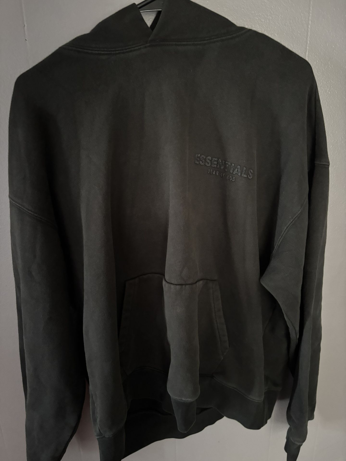 Black Authentic Essentials Pull Over Hoodie