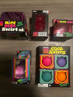 💥 VIRAL Schylling NeeDoh Fidget Toy Bundle Lot - BRAND NEW IN BOX! 💥