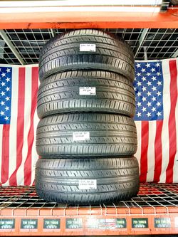🇺🇸 4 USED TIRES 275/50R21 DUNLOP GRANDTREAK PTA3 ALL SEASON GRAND TOURING 275 50 21