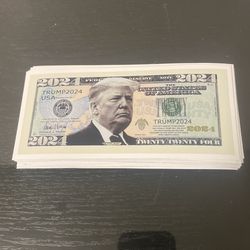 TRUMP 2024 BILL STICKER