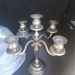Silver-plated Candelabra