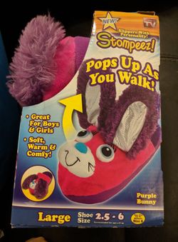 Rabbit Stompeez Slippers