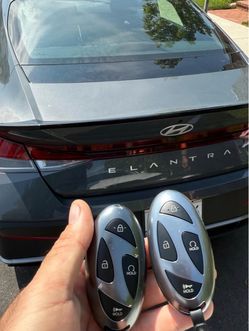 Hyundai key fob car key