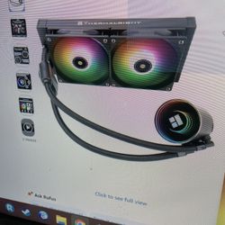 Thermostat Frozen Norte CPU Cooler 240 Black ARGB V2