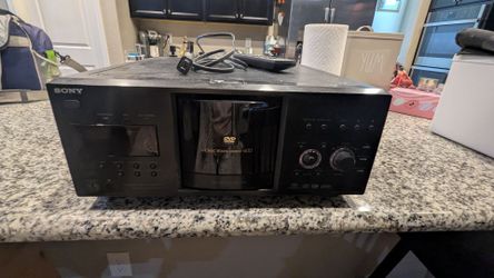 Sony 400 disc DVD or CD player ( plays both)