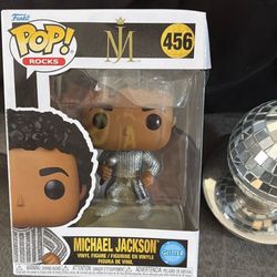 Michael Jackson Glitter Exclusive Funko POP -box is bent See Pics 