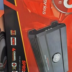 New DB Drive 2500.4 Amplifier 