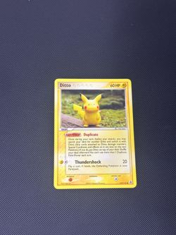 Ditto (as Pikachu)