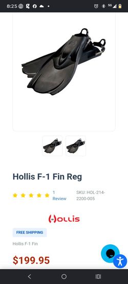 Diving flippers