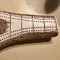 Handmade Antler Cribbage Board