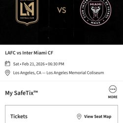 Lafc Vs Miami Soccer Game 