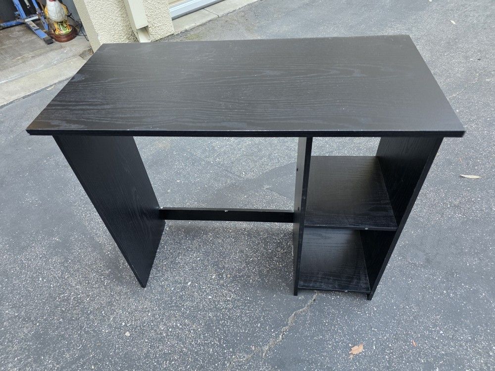 Tiny Slim Desk Compack Black 