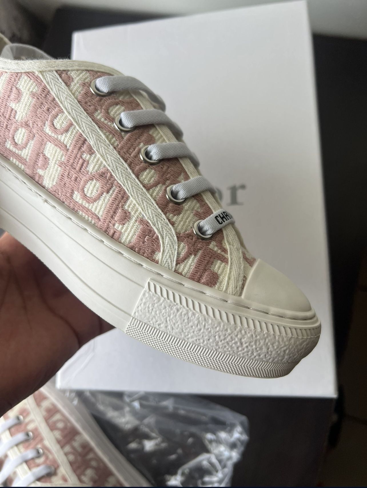 Size 7 Cute Pink Sneakers – Women’s