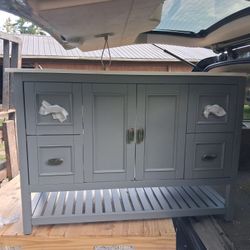 Brand New Marble Vanity W Undermount Sink 