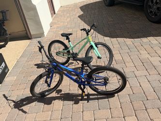 Two Kids Single Speed Bikes
