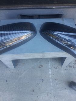 Rear view mirror covers for BMW X5- X6