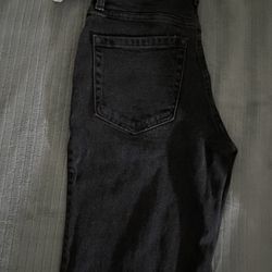 Hollister Straight Black Washed Size 26 Regular