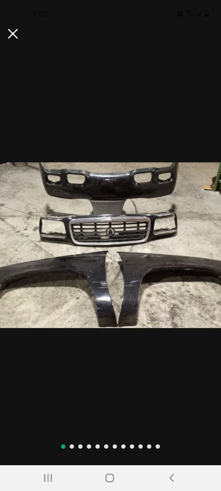 2000 Cadillac Escalade/chevy Grill & bumper