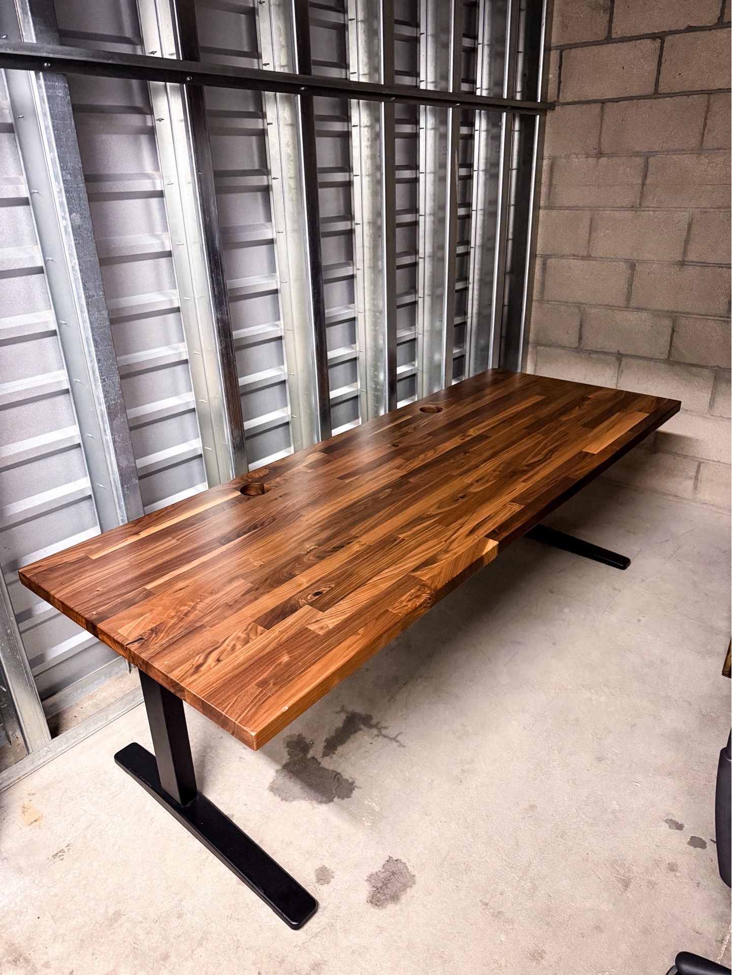 CAN DELIVER - 80โ Standing Desk - UPLIFT, Walnut Butcher Block