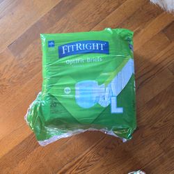 Adult Diapers Sz Large/open