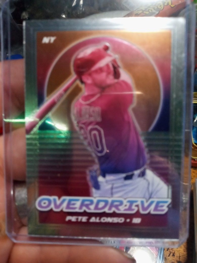 2021 Panini Chronicles Pete Alonzo Overdrive Rookie Card