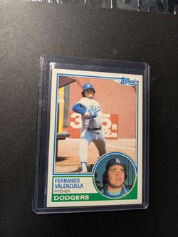 Fernando Valenzuela Baseball Card