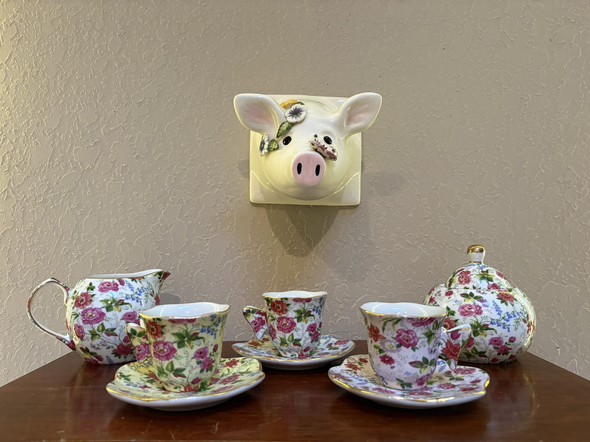 Vintage Petite Tea Set