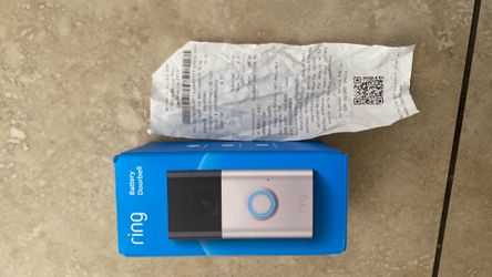Ring Doorbell Camera